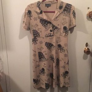 Sourpuss Rosie Rockabilly Nautical Dress